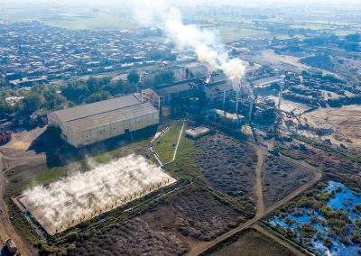 Industrial photography of factory machinery and production process in Karachi Pakistan