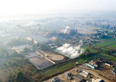 Industrial photography of factory machinery and production process in Karachi Pakistan