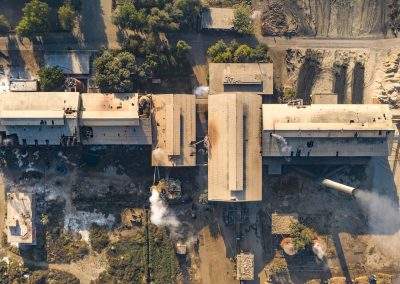 Industrial photography of factory machinery and production process in Karachi Pakistan