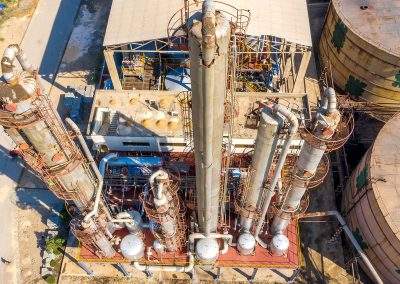 Industrial photography of factory machinery and production process in Karachi Pakistan